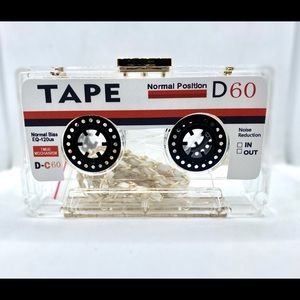 Press Rewind Cassette Tape Bag
